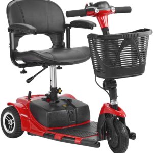 VEVOR 2026 Upgraded 3 Wheel Folding Mobility Scooter for Adults & Seniors