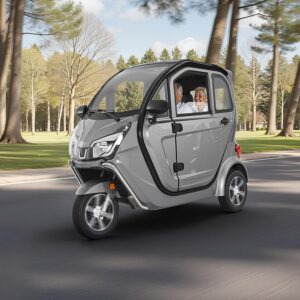 VEVOR 3-Wheel Enclosed Mobility Scooter for Seniors Adults