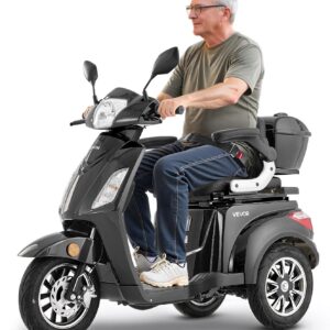 VEVOR Heavy Duty 3-Wheel Mobility Scooters for Seniors & Adults
