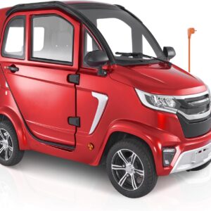 VEVOR 4-Wheel Enclosed Mobility Scooter for Seniors Adults